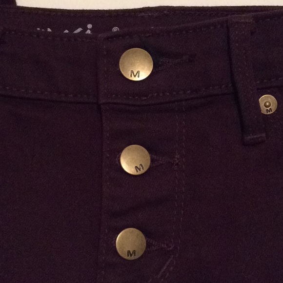 NWOT MOSSIMO MID RISE SKINNY- - Picture 3 of 5